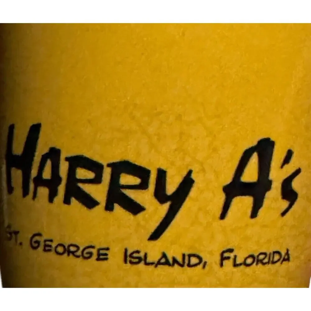 Harry‎ A’s Restaurant Mugs (2) St. George Island, Florida Seafood Bar and Grill